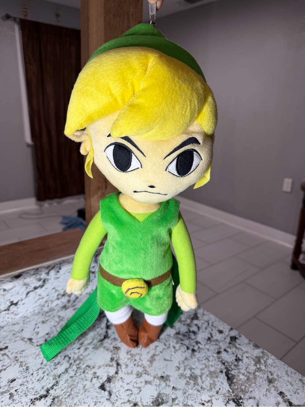 Legend of Zelda Link Plush Backpack. Zelda spirit tracks. 2012